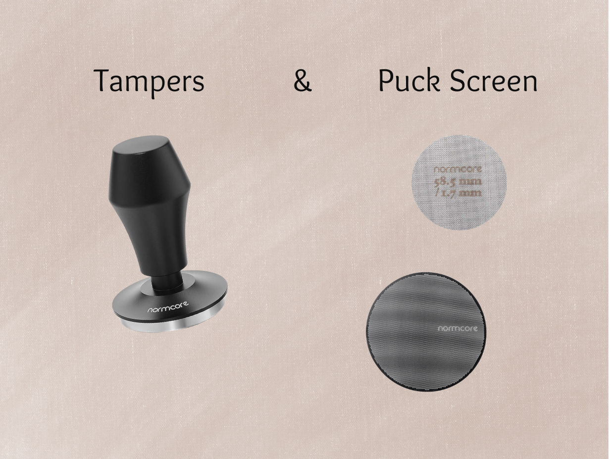 Tamper & Puck Screen Profitec Go