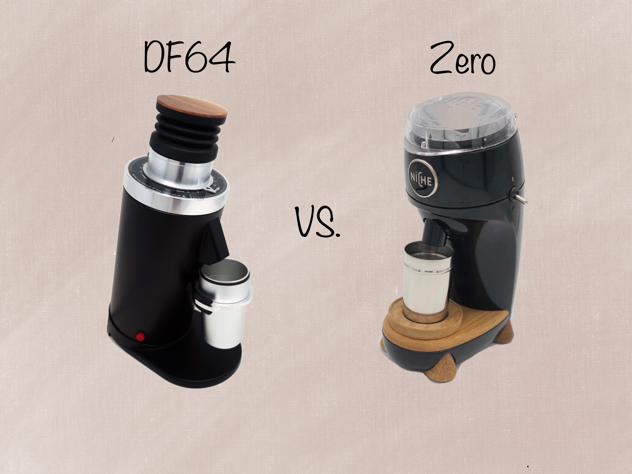 Niche Zero vs. DF64 Espresso Grinder