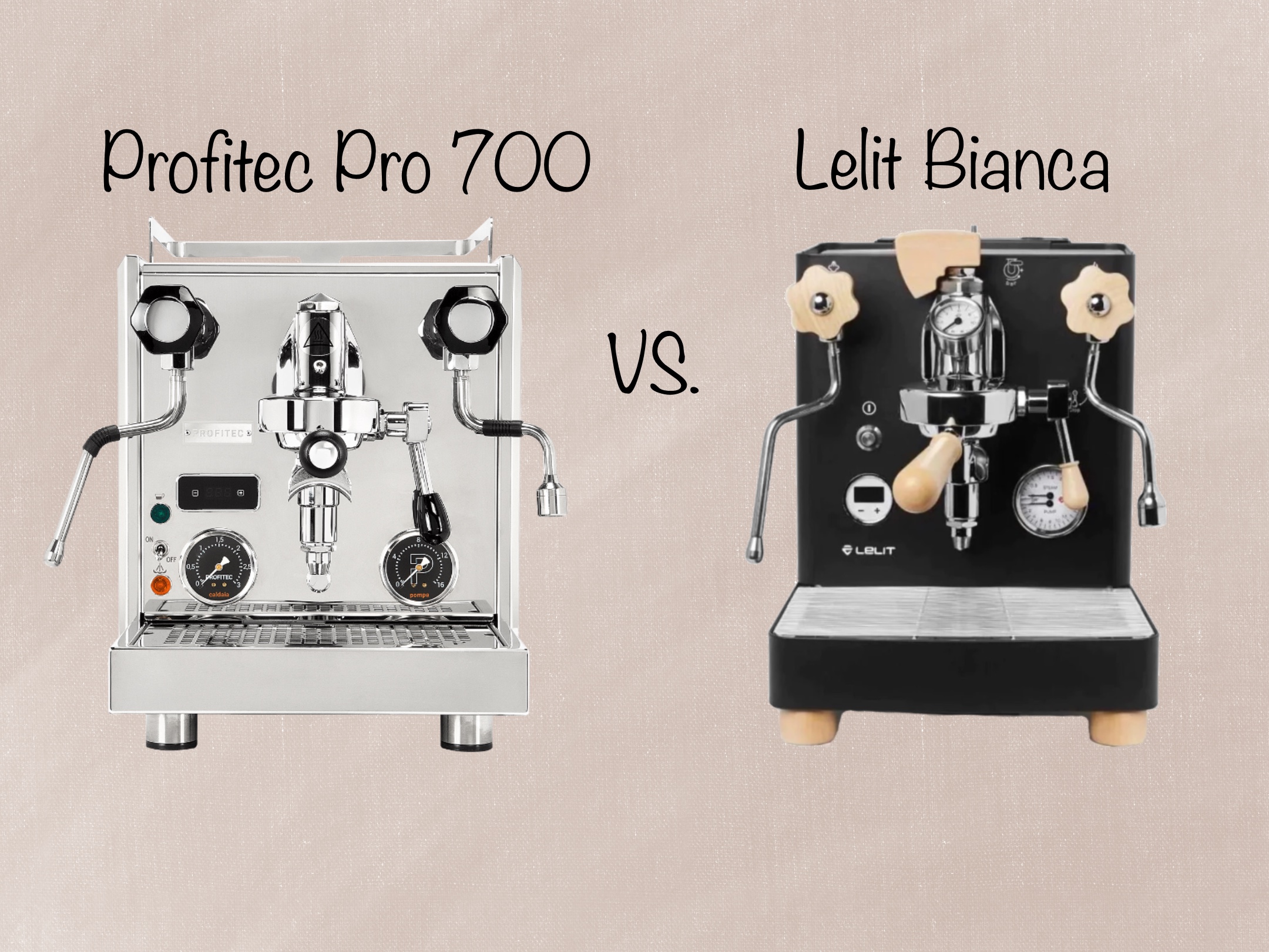 Lelit Bianca V3 vs Profitec Pro 700
