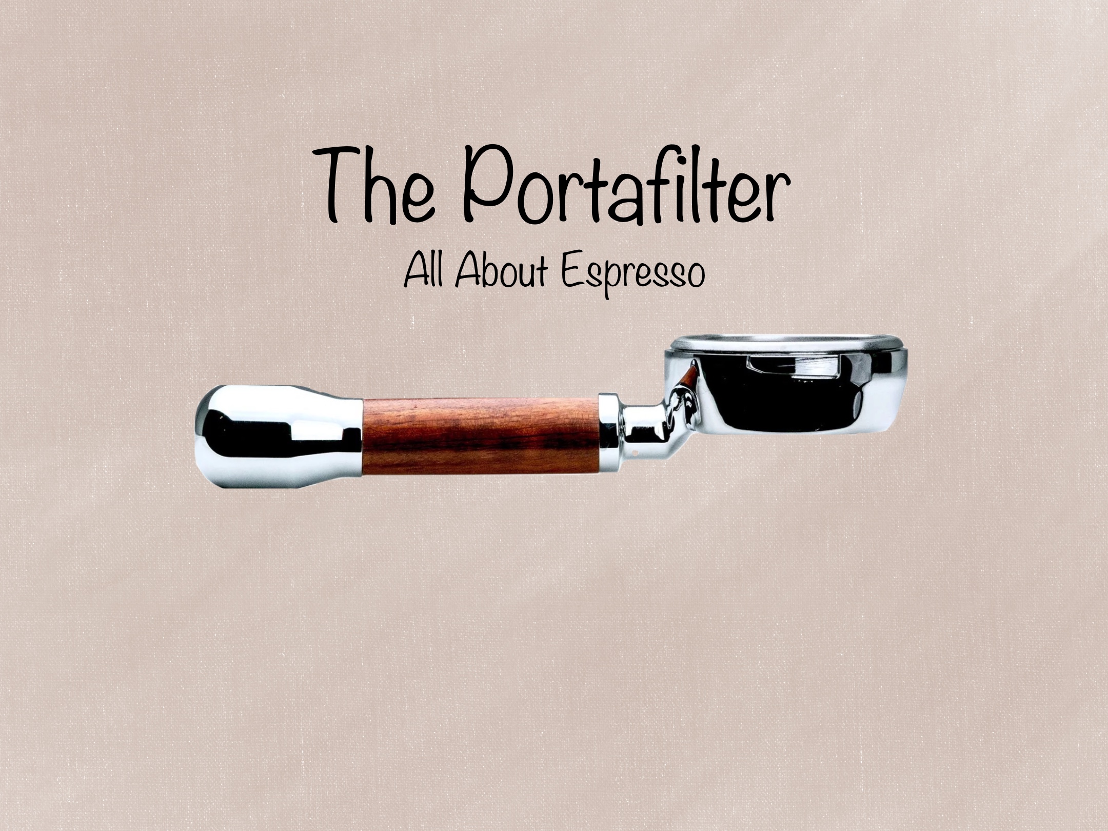 All About Espresso Portafilters Picture