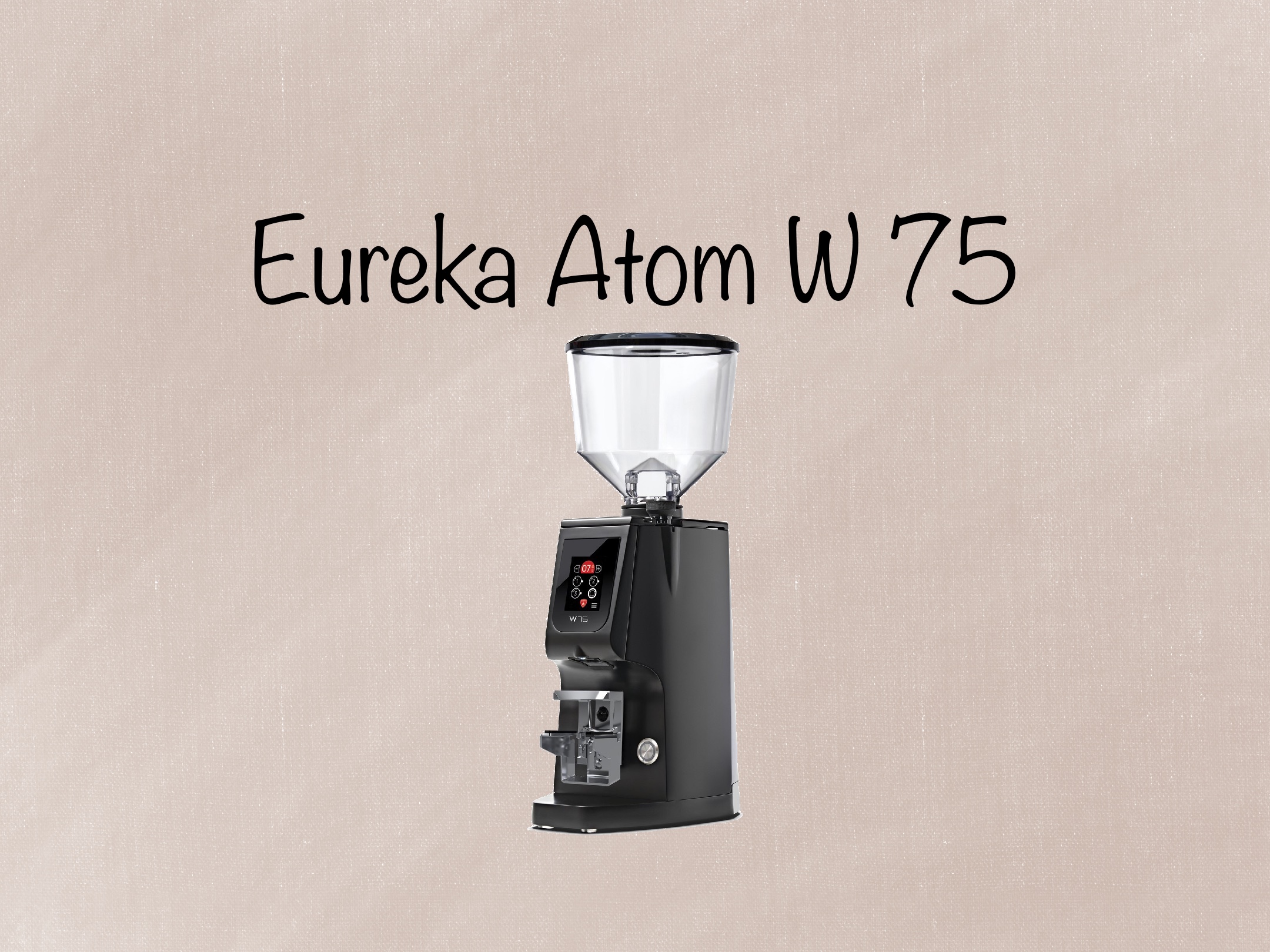 Eureka Atom W 75 Espresso Grinder