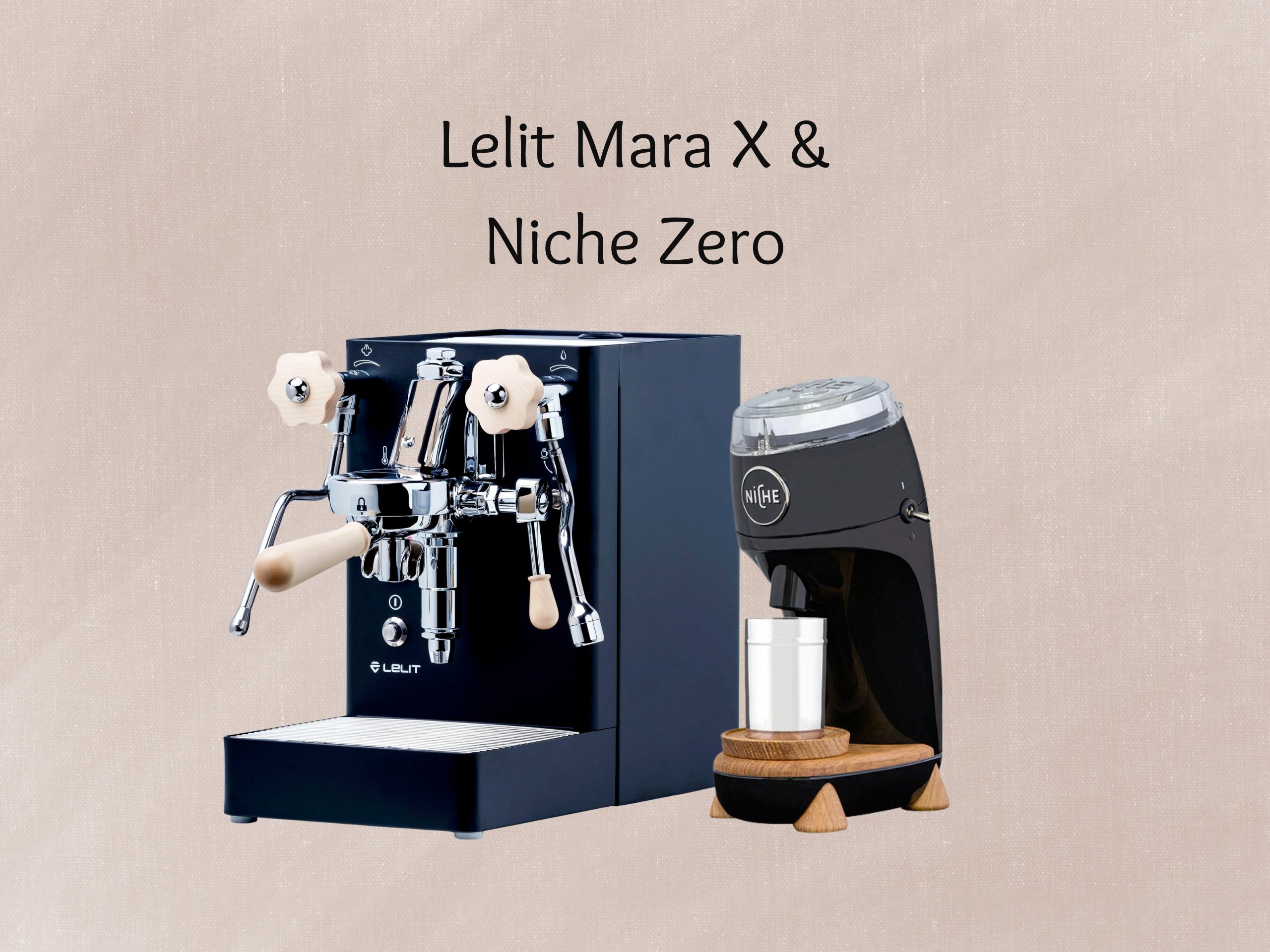 Lelit Mara X & Niche Zero
